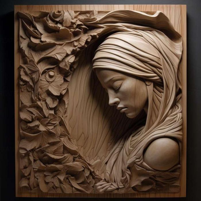 نموذج ثلاثي الأبعاد لآلة CNC 3D Art 